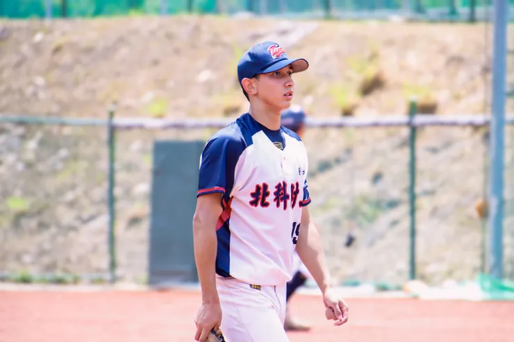 北科附工投手雷皓博(圖片來源:baseball.yuyuyu)