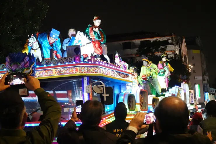 圖十一:青山王祭藝閣(筆者拍攝)