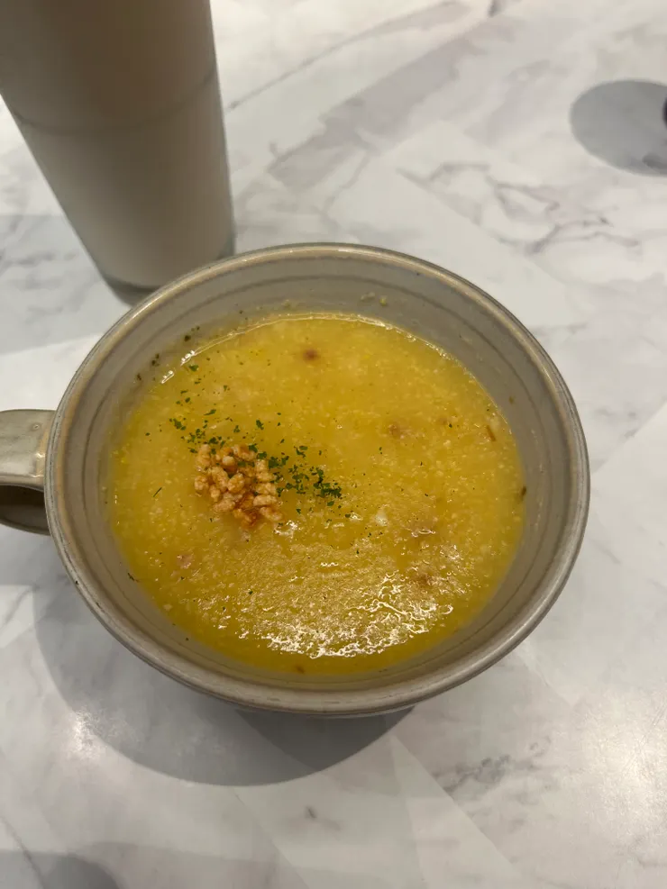 雞肉庫斯庫斯玉米濃湯