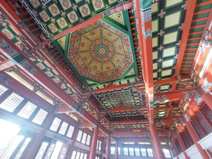 南京博物院的屋頂