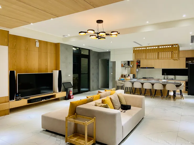 ▲ 位於二樓的公共空間，很用心營造回家的感覺