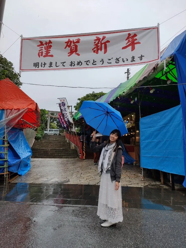 周邊已經開始布置攤位，準備12/31夜排大準備