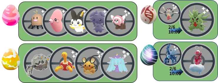 體型小本事大 團體戰列表