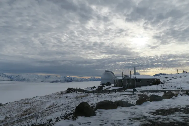 最後一望，觀星坪。