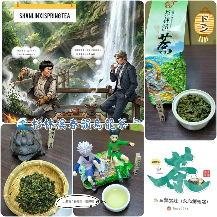 三葉茶莊(永和創始店)🍃杉林溪春韻烏龍茶