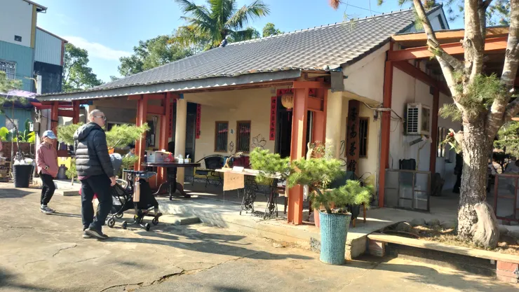 古磚平房的茶館/Mingling攝