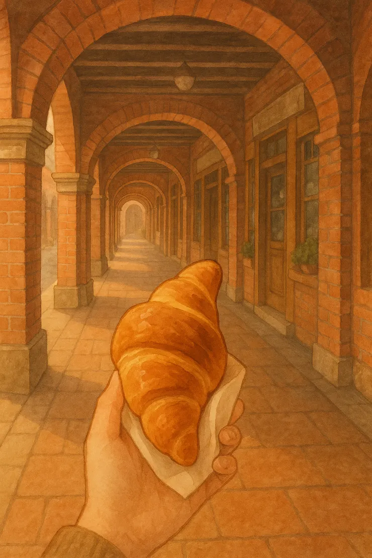 美味的金牛角麵包成為三峽的經典伴手禮