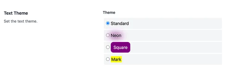 02 Notionplus 小工具｜④ Texts 文字｜➜&nbsp;文字風格
