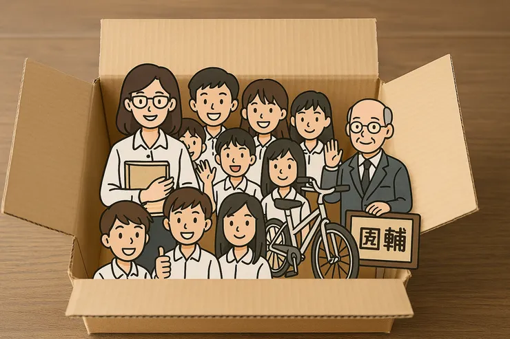 Copilot幫我畫的『畢旅開箱』^^