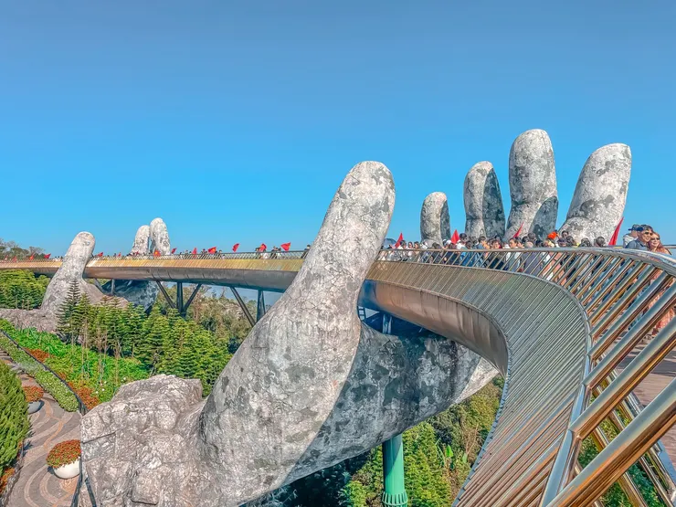 巴拿山黃金橋佛手 shot by Emma@巴拿山,越南。 17 / 01 / 2026.