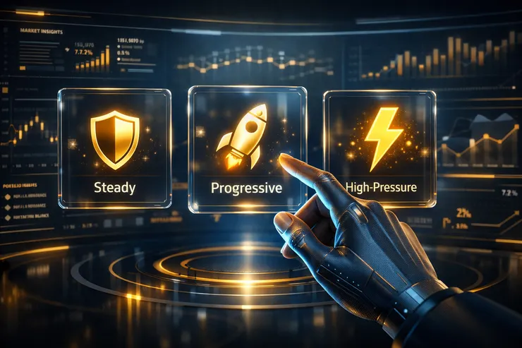 根據你的心跳大小與資金屬性,標的歸納為三大等級