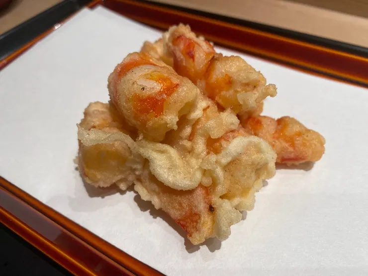 Kakiage（蝦子＋扇貝的綜合天婦羅）