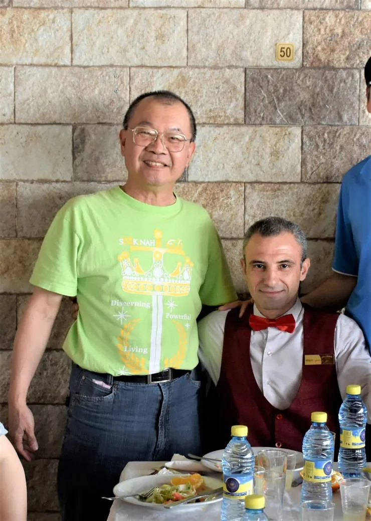 2018年3月，再度光顧巴勒斯坦人餐館