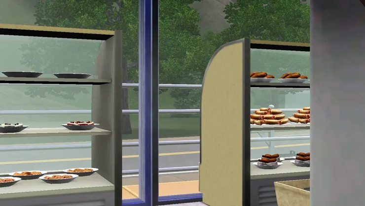 大窗也增加店裏的自然光。