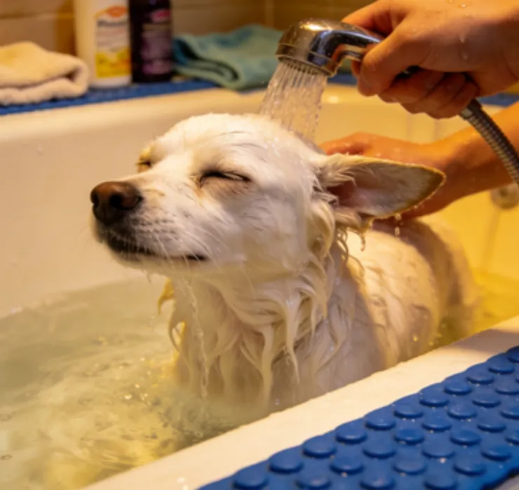 沒梳開就洗,毛會打結變成「毛球磚」,後續很難拆,甚至要剃光