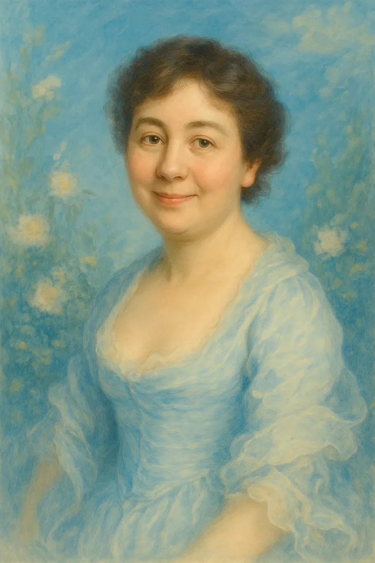 雷諾瓦風格的油畫生成