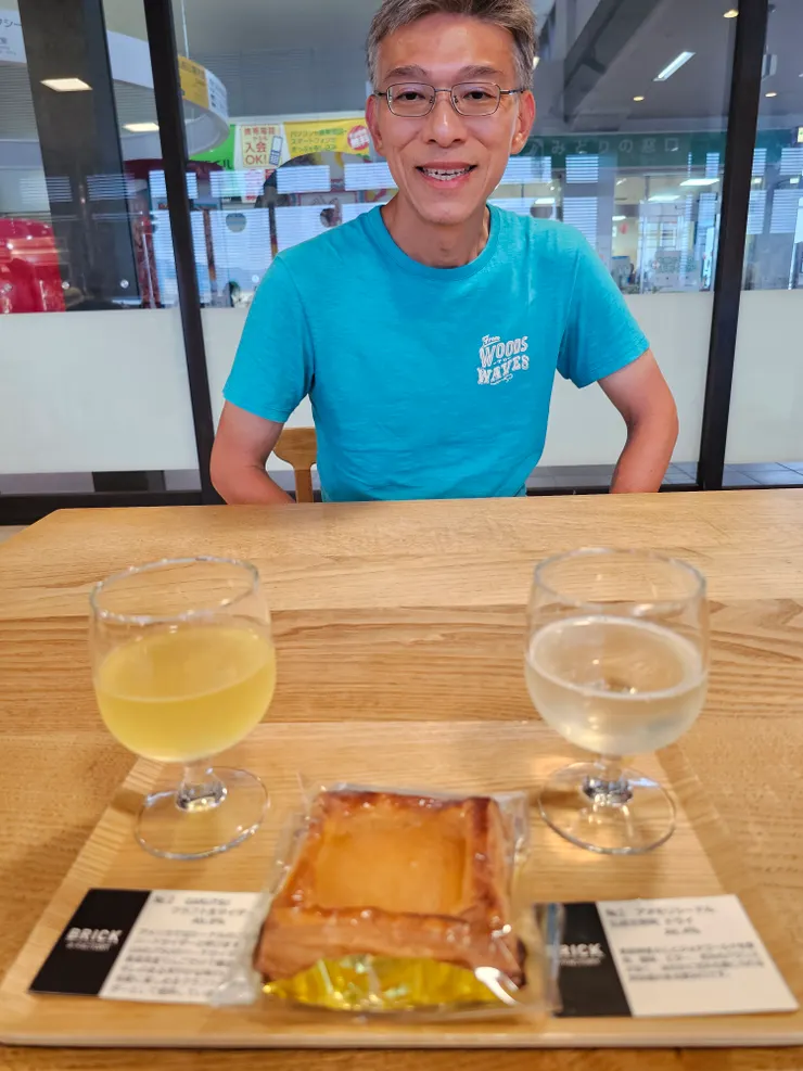 遊客中心的蘋果派與蘋果酒