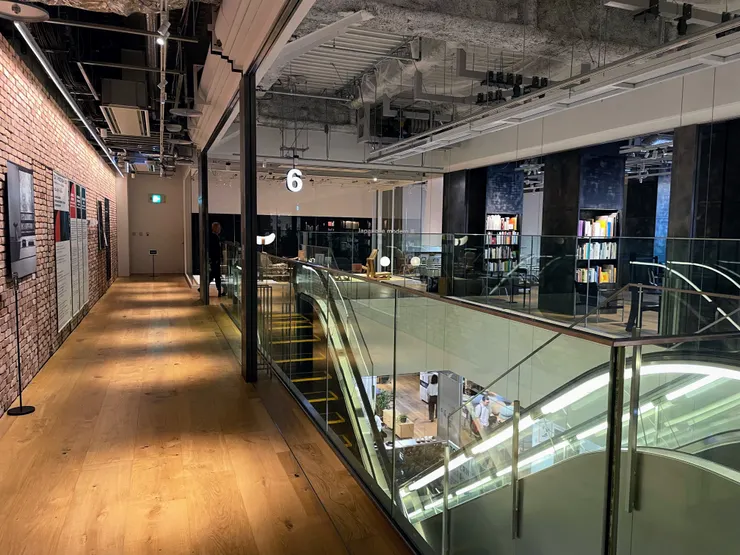 六樓飯店旁邊還有展覽！