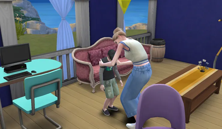 而且還有點難過...