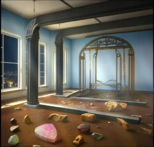 道格專屬石頭收藏空間