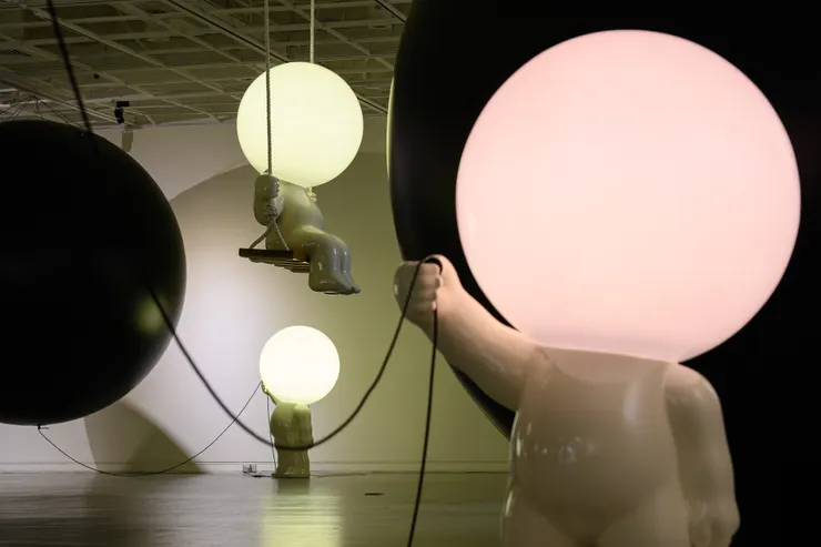 「梅關係」林建榮2023個展  攝影：王世邦