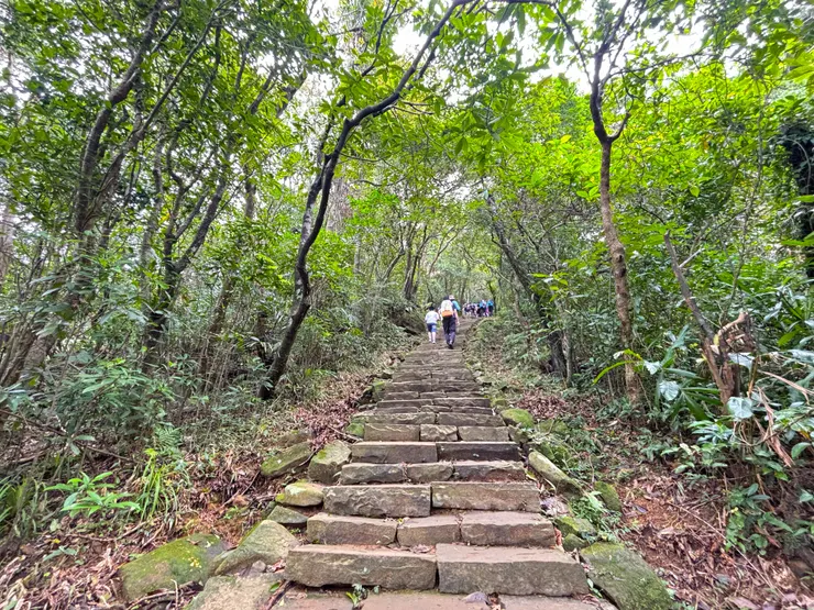 微微陡陡的爬坡(自行拍攝)