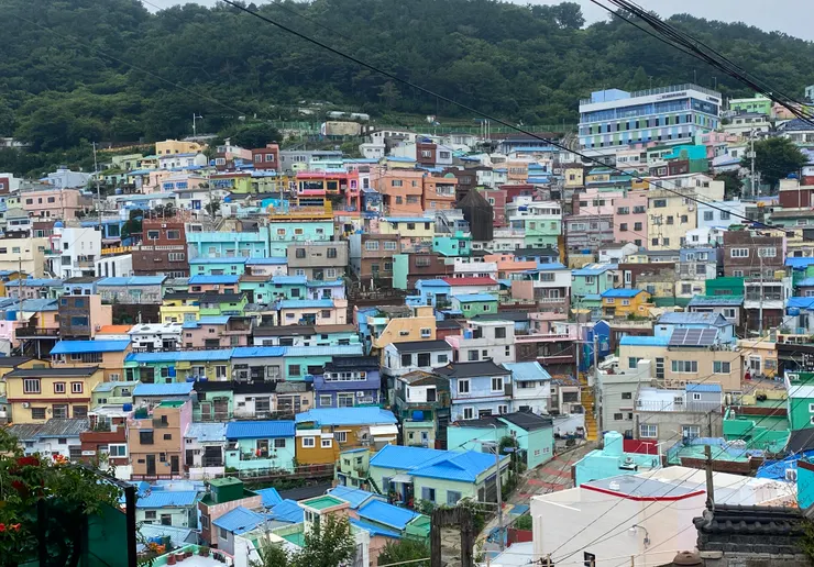 有名的甘川文化村