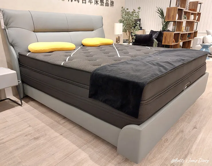 ▲好睡王竹北旗艦店/圖片來源:Betty's Jump Diary