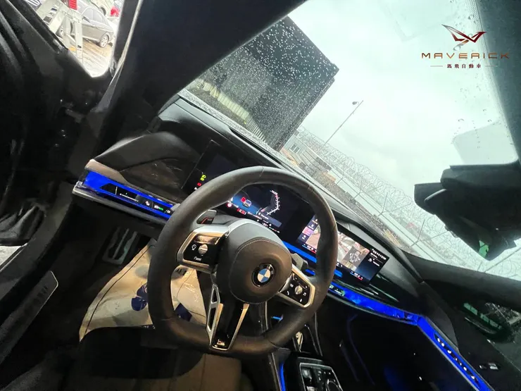 BMW 740i外匯車內裝