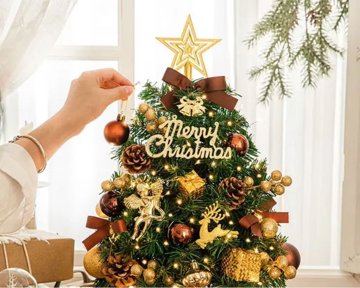 聖誕樹桌面擺件