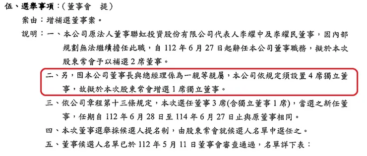 長虹 2023 股東會議事錄 p3
