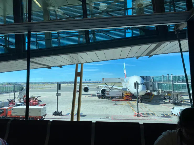 噢，要搭飛機了