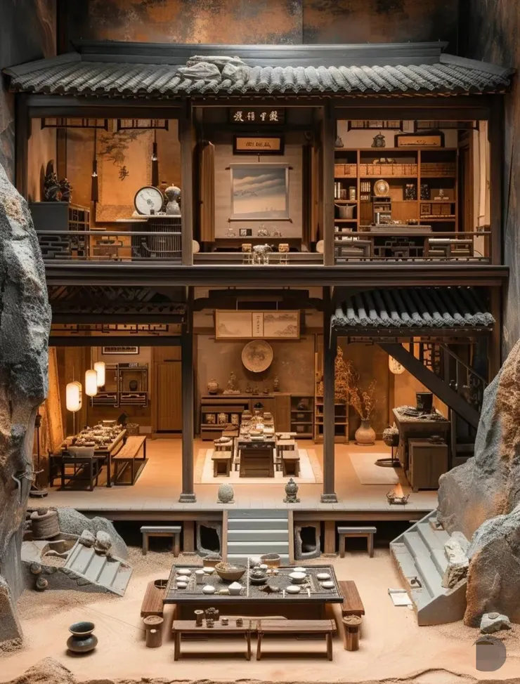 霜雪漫過梅花客  酒旗搖醒江湖人