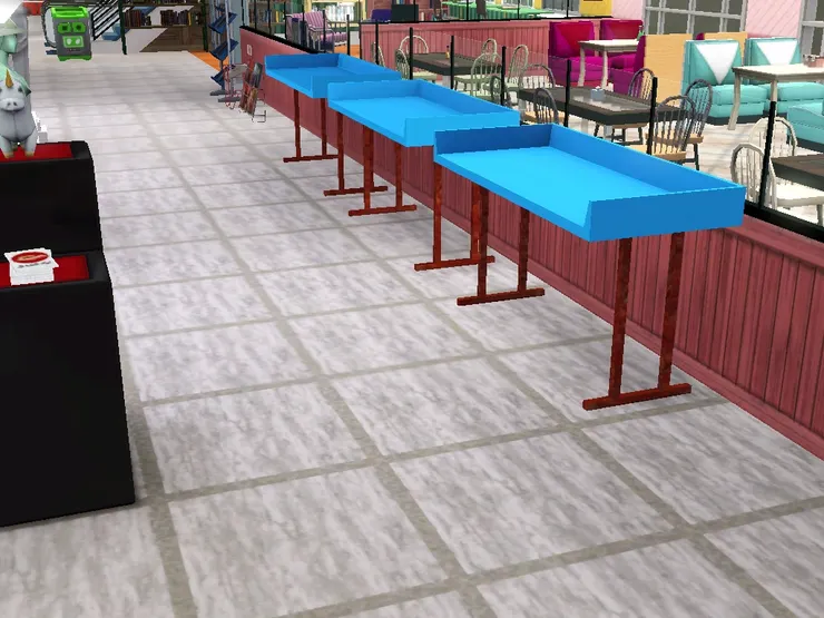 這個位置也可算是一個過渡區，從熱鬧的餐廳進入靜態的書本區。