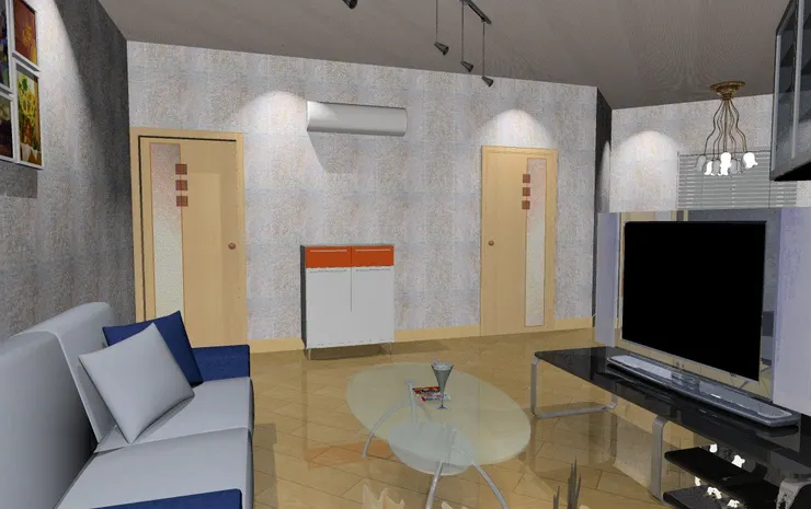 除了豪宅風,我也挺喜歡這種簡潔的現代風,所有物品都很方正和亮晶晶的,但只要我一住便會變得亂七八糟。