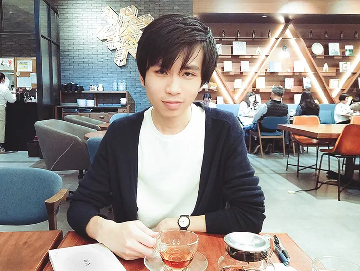 黃恭敏（Nero）於2月出版《旅記：世界裂痕處等你》一書。圖／孫亦凡攝