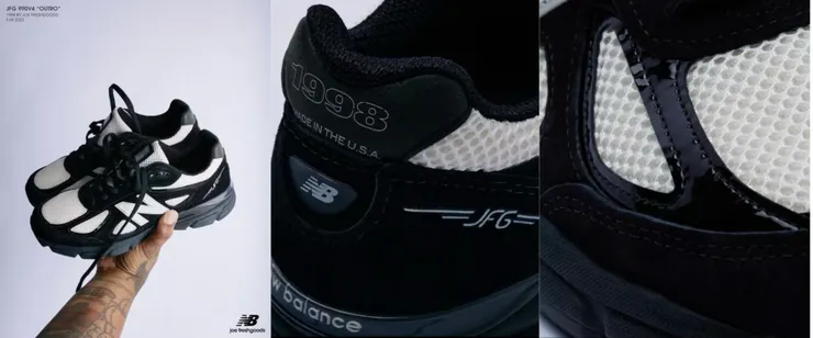 Outro在鞋跟上也寫有1998字樣