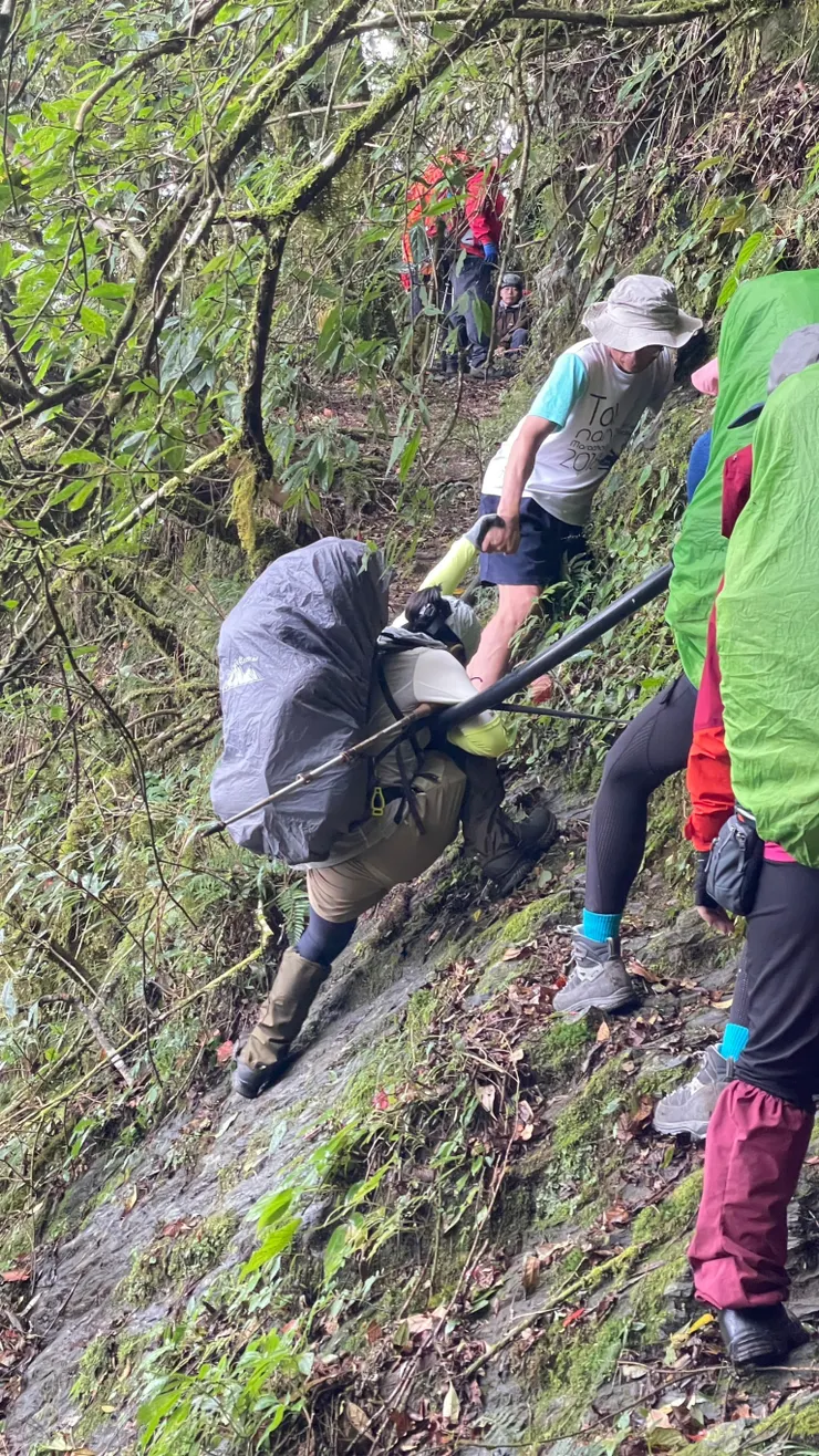 チームメートVivianの写真