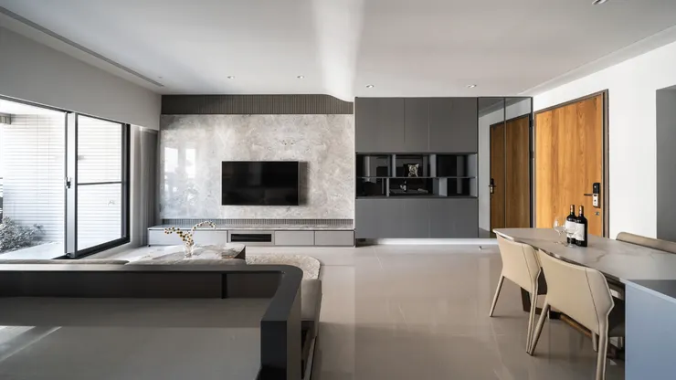 電箱隱藏前VS隱藏後，作品呈現：御之苑A5，點我觀看完整作品