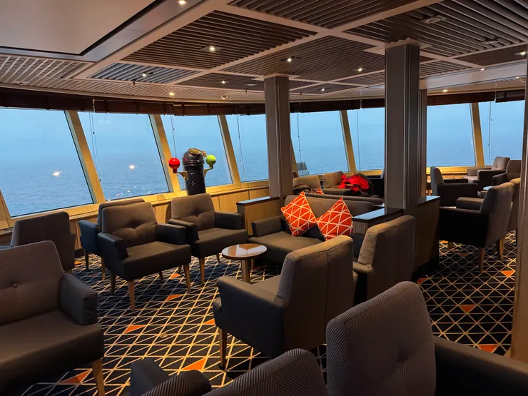 頂層的船首Lounge, 我的最愛