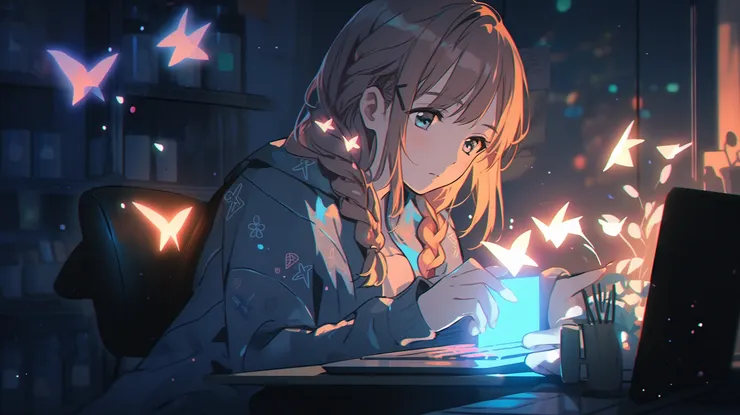 寫故事的過程彷彿是在施法一樣,處處充滿驚奇(奔奔小劇場Midjourney產出圖片)