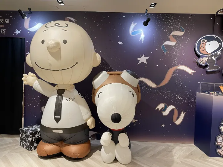 「SNOOPY x 星宇航空快閃店」，在信義新天地A9 5樓，展到2026年1月15日