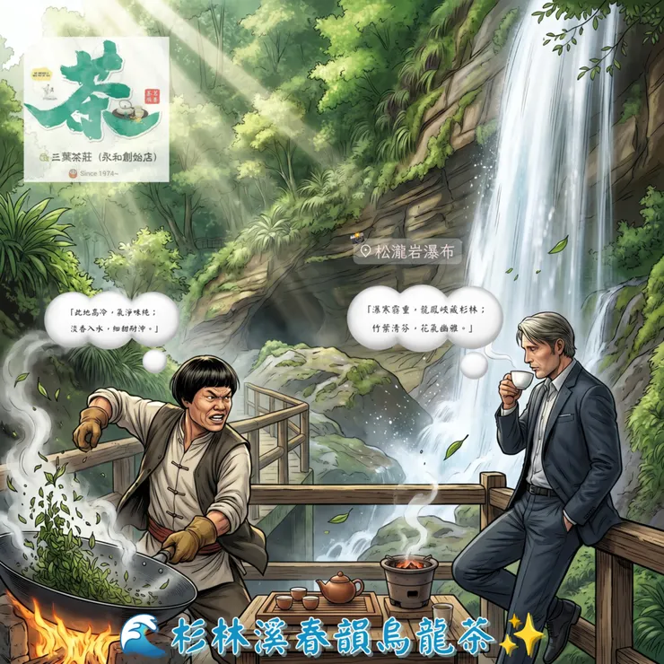 三葉茶莊(永和創始店)🍃杉林溪春韻烏龍茶