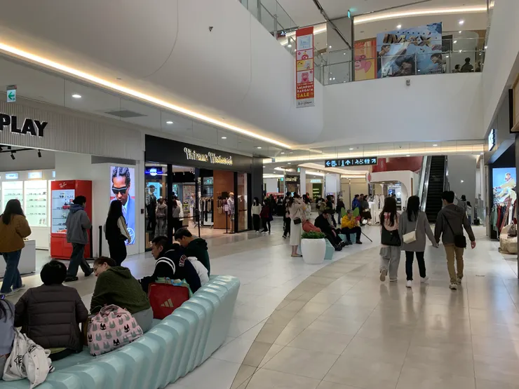 夢夢：百貨公司裡的人好像越來越多了……