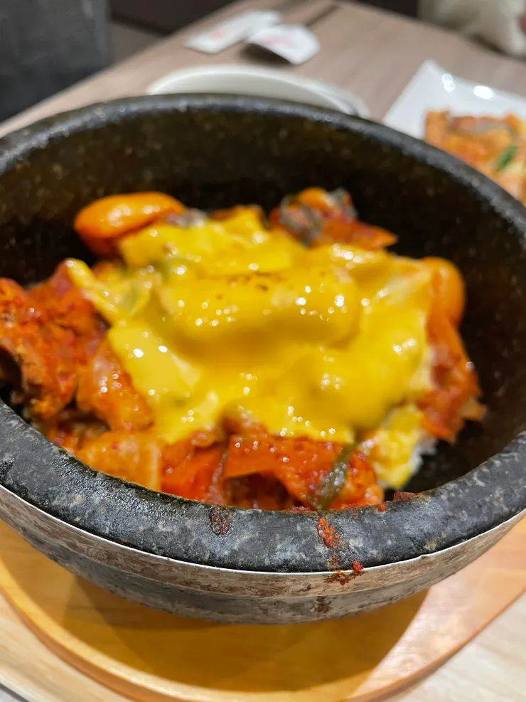起司辣雞石鍋拌飯
