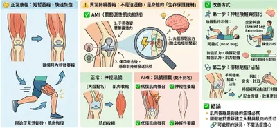 為什麼膝關節置換手術後，大腿肌肉持續萎縮?