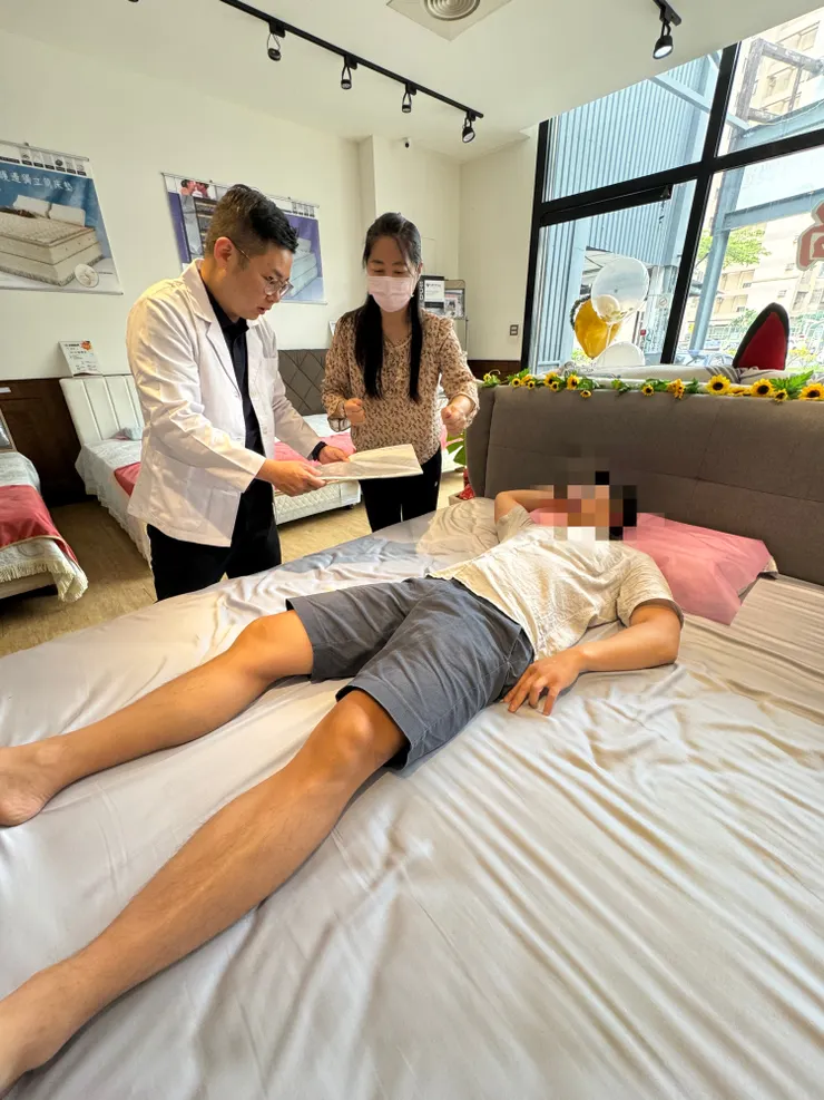 歐寶床墊-確認床墊加強支撐度位置