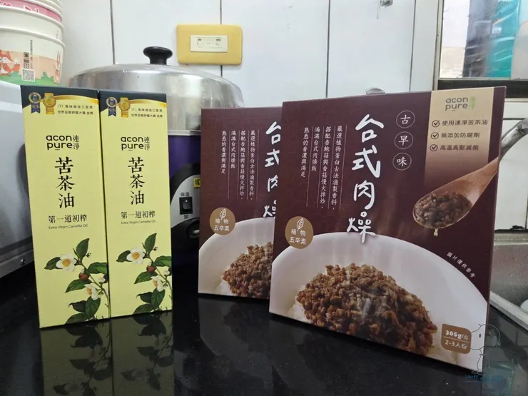 連淨苦茶油+古早味台式肉燥開箱