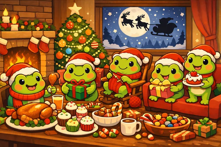 Happy幸誕賊賀圖