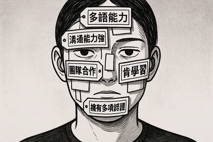 標籤人生：你是誰？你值多少？(GPT繪製)